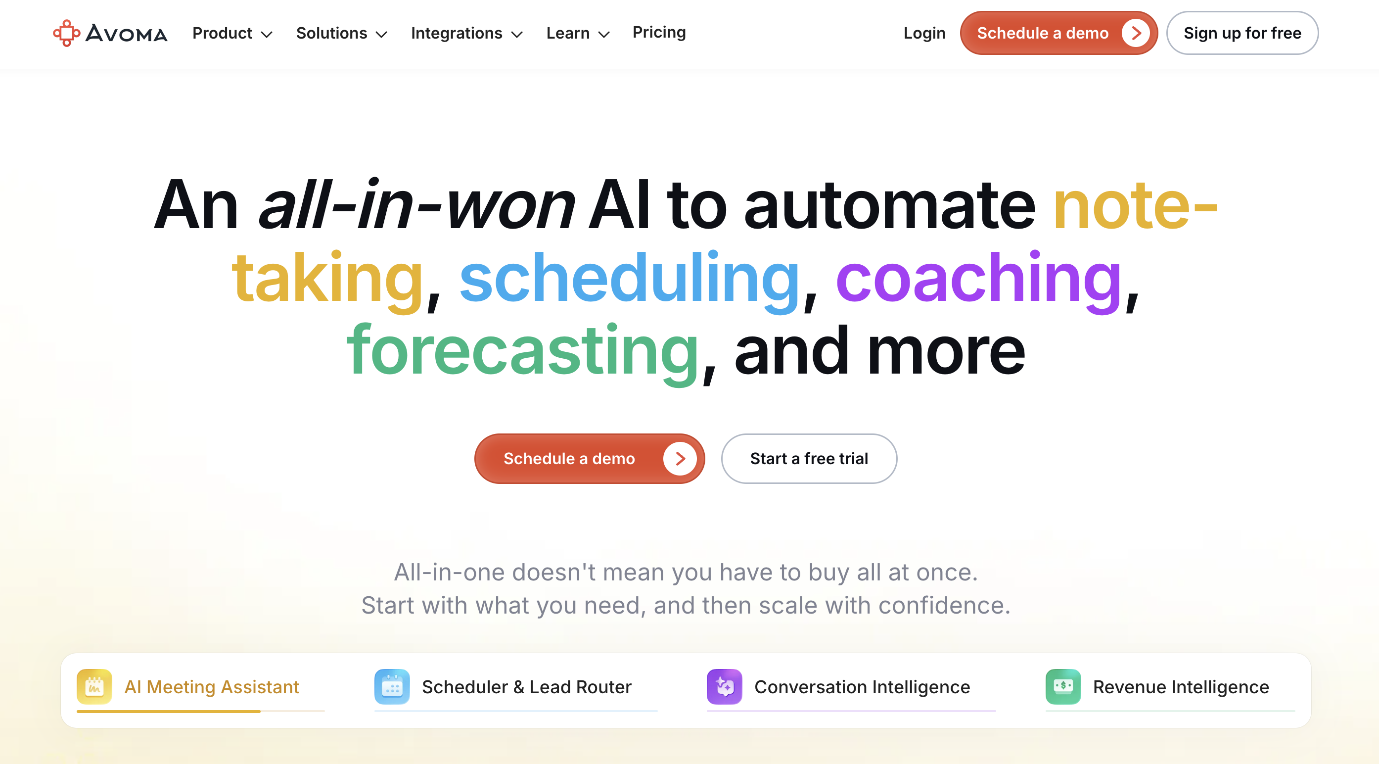 Avoma - All-in-One Meeting Intelligence Platform