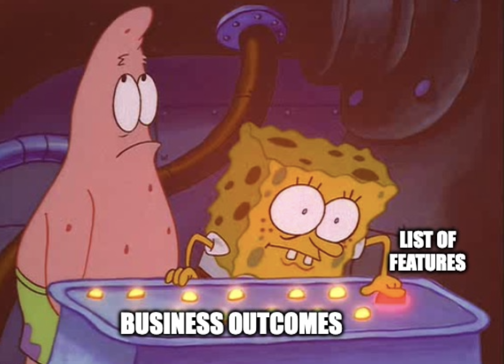 Features over business impact mistake