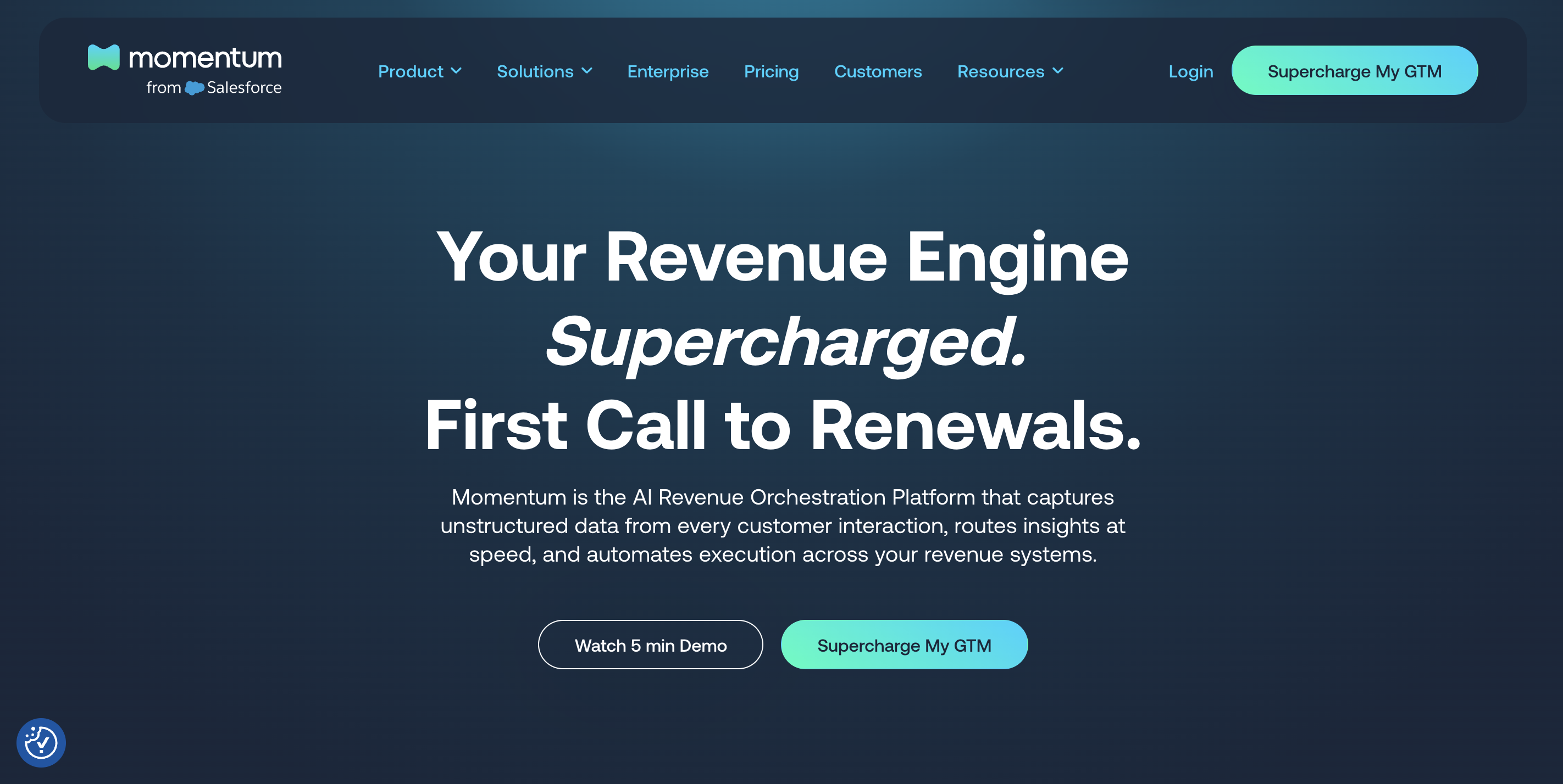 Momentum.io - Revenue Orchestration and CRM Hygiene Platform